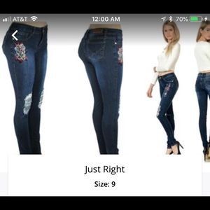 Women’s skinny jeans Size 9